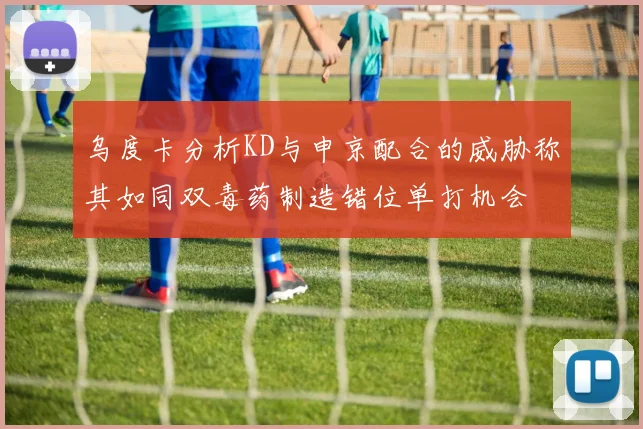 乌度卡分析KD与申京配合的威胁称其如同双毒药制造错位单打机会